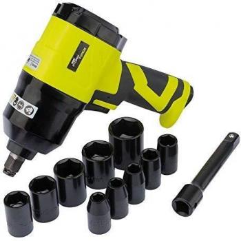Draper 83422 Storm Force 1/2 Inch Square Drive Composite Air Impact Wrench Kit