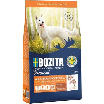 Bozita Hund Original Adult Sensitive Skin + Coat 3kg