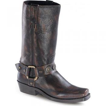 Bikerstiefel Kentucky Braun/Schwarz (39)