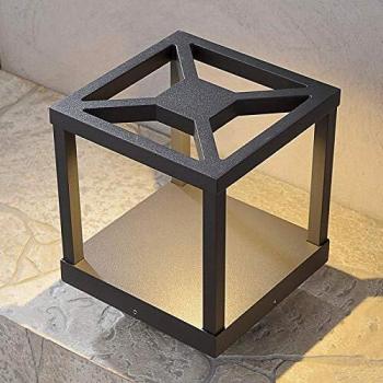 Borne LED Eclairage Exterieur 'Lealand' Noir