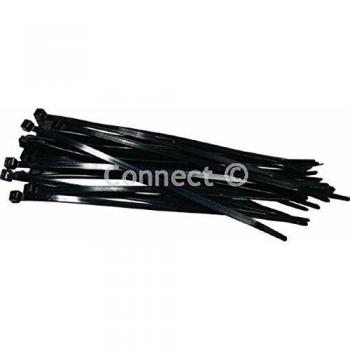 Wellco 200mm Cable Ties Black (X25)