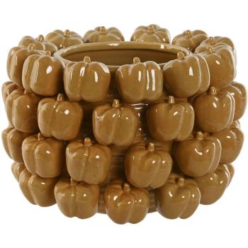 Vaso de Cerámica Gres Pimientos Amarillos – 30x30x20 cm