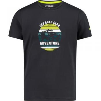 CMP T‑shirt Bambino 8 Anni Anthracite/Acid 31t839