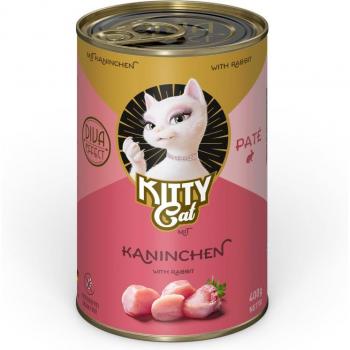 Kitty Cat Pâte Adult 24 x 400 g – Lapin