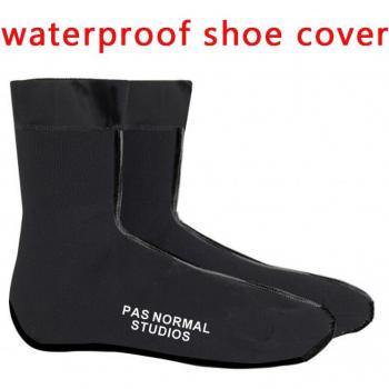 Black Cycling Shoe Covers