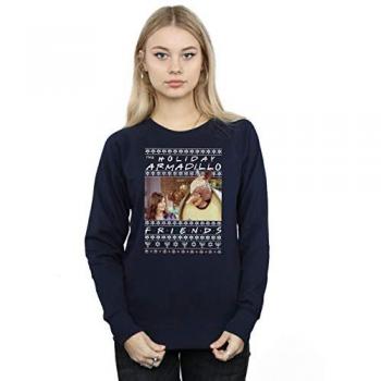Women's Navy Fair Isle Armadillo Hoodie