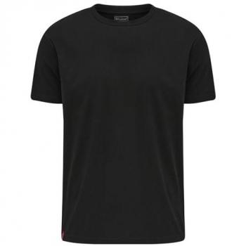 T-Shirt Hummel Red Basic Noir XL männlich