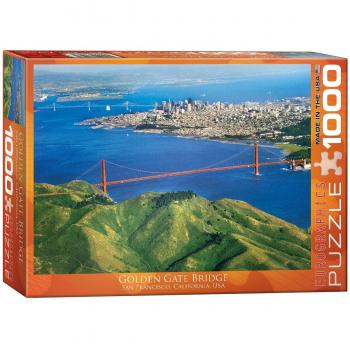 Puzzle EuroGraphics avec l'image emblématique du Pont du Golden Gate (1000 pièces)