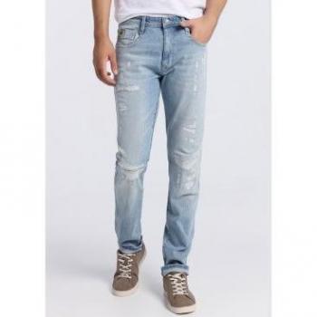Lois Denim Casual Bianco 30