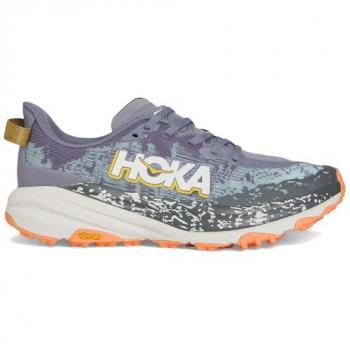 Scarpe da Corsa HOKA Speedgoat 6 – Antracite/Grigio Basalto/Menta/Bianco – Donna