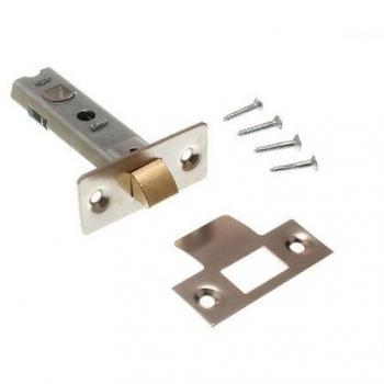 High-Quality Tubular Mortice Latch Door Lock Catch 75MM CP with Screws