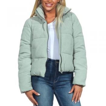 Only New Dolly Dames Pufferjas in Corduroy