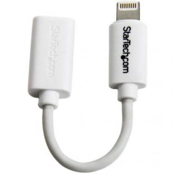 STARTECH.COM USBUBLTW: Cavo di Ricarica e Sincronizzazione Micro USB a Lightning a 8 Pin per iPhone/iPod/iPad, Nero