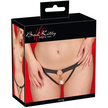 Bad Kitty String Ouvert Tanga mit Ketten
