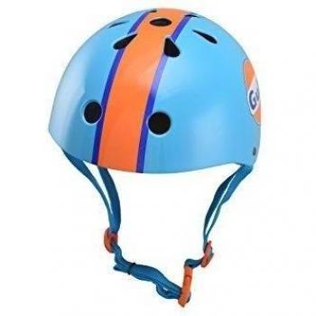 Kiddimoto Casco Sport Heroes LeMans Azul/Naranja 2-5 años