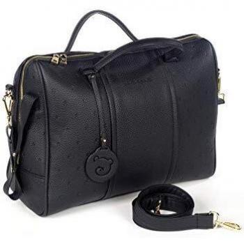 Pasito a Pasito London Kunstleder Babywagen-Tasche, praktische Umstandstasche