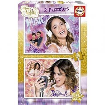 Violetta Puzzle 2 x 100 Piezas de Educa Borrás