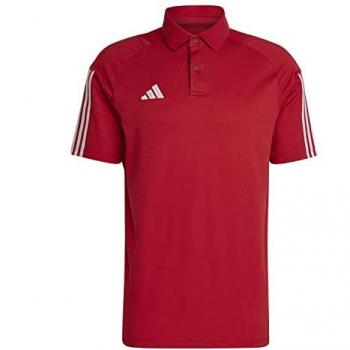 Adidas Uomo Maglia Calcio Polo Koszulka Męska Tiro 23 Competition Rosso 2XL