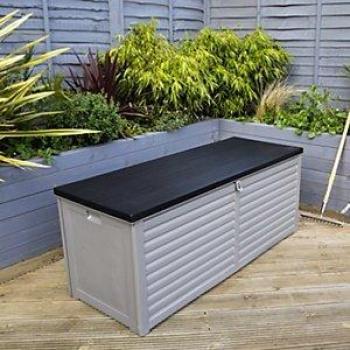 Charles Bentley 390L Large Outdoor Plastic Storage Box