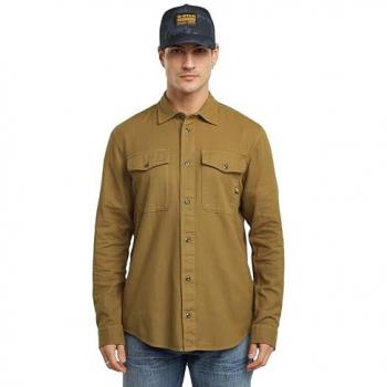 Chemise Marine Slim Marron S – modèle compact