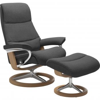 Stressless® Relaxsessel View, Eiche, Größe M, mit Drehfunktion