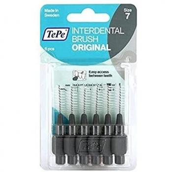 Brosses Interdentaires TePe sous Blister, 1,3 mm, Gris, 6 pièces