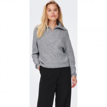 ONLY Damenpullover ONLBAKER L/S ZIP PULLOVER
