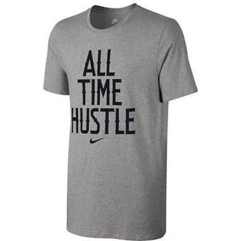 Camiseta Nike M Nsw Tee All Time Hustle, Hombre, Gris