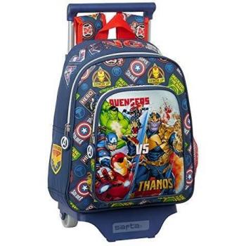 Mochila Escolar Avengers Heroes Vs Thanos