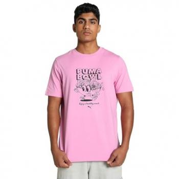 PUMA Herren T-Shirt in Mauved Out Pink