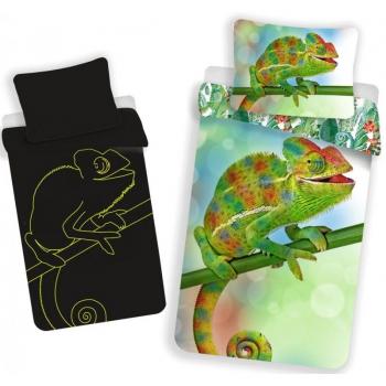 Ensemble Lit Phosphorescent Caméléon – 140 × 200 cm, Couleur Verte