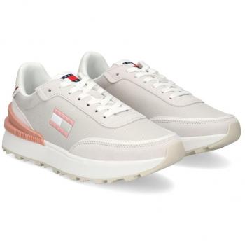 Damen Sneakers Tjw Tech Runner Ess von Tommy Jeans in Grau 38