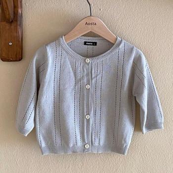 Veste Léger à Broderie Bébé
