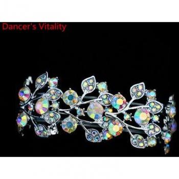 Pulsera de Cristales de Plata para Bailarinas