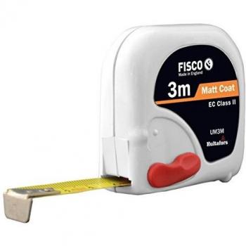 FISCO Mètre ruban 3 m x 16 mm – Classe II – Frein frontal