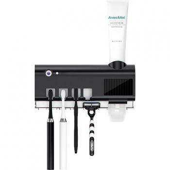 BAISPO Solar Toothbrush Holder and Automatic Dispenser