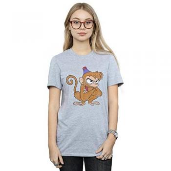 Disney Aladdin Classic Angry Abu Gray T‑Shirt