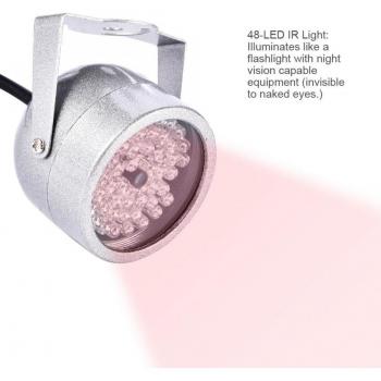 Foco LED 12V para cámaras de seguridad