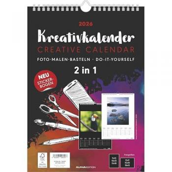 Kreativ-Kalender für Künstler 2026