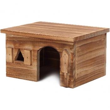 Wooden Hedgehog Nest