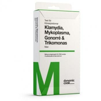 Dynamic Code Hemmatest för Fyra Könssjukdomar Man
