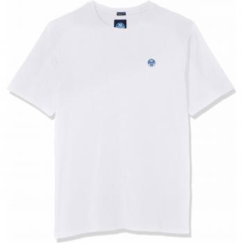 T-shirt NORTH SAILS S/s W/Logo, blanc, XX-Large homme