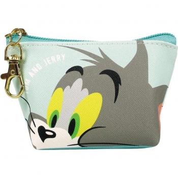 Tom en Jerry Driehoekige Pochette met Portemonnee, Mintkleur (H 6,8 x L 11,5 x P 5 cm) TJ-5533979MT