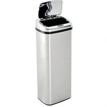HOMCOM 50L Infrared Touchless Automatic Motion Sensor Rubbish Bin