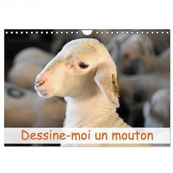Thébault, Patrice: Dessine-moi un mouton (Calendrier mural 2025 DIN A4 vertical), CALVENDO calendrier mensuel