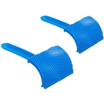Blue Wood Grain Texture Roller