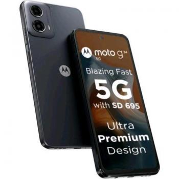 Smartphone Motorola Moto G34 5G Dual SIM 6.5 Octa Core 64GB RAM 4GB Italia Black