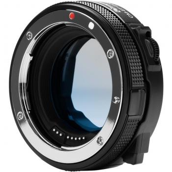 Commlite Canon EF Lens to EOS R Camera Adapter with Variable CPL Filter