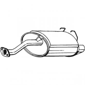 BOSAL 163-725 Sistema de escape trasero