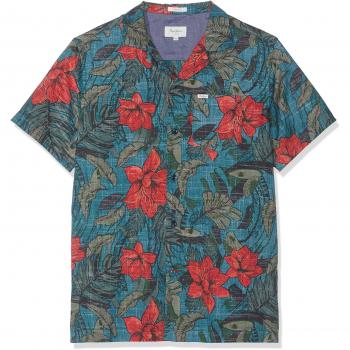 Pepe Jeans Chemise Casual Everett, Multicolore, Taille M